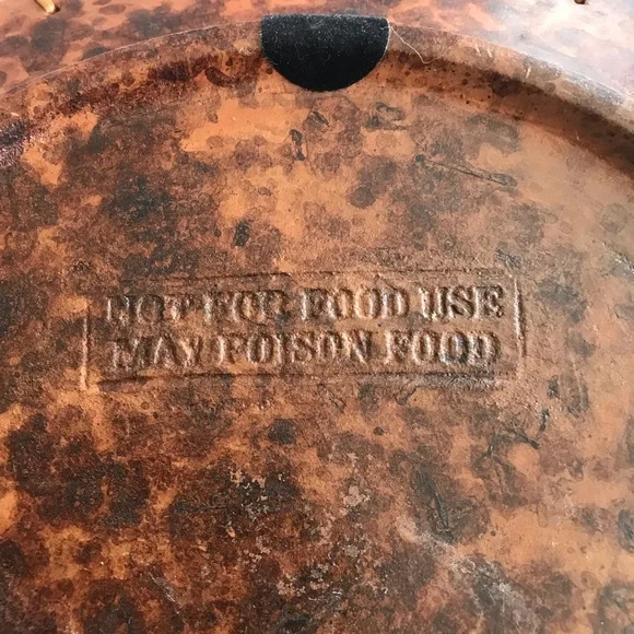 Pier 1 Faux Leather Decorative Plate - Picture 4 of 7